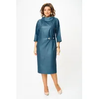 Платье Кокетка И К 1519-1 бирюзовый Платье Кокетка И К 1519-1 бирюзовый