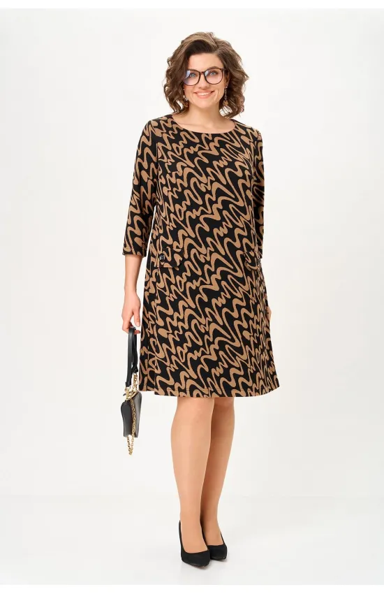 Платье Michel Chic 2199 карамельный каприз