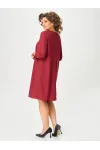 Платье Zlata 4450 бордовый