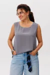 Блузка Anelli 1600 графитовая пыль