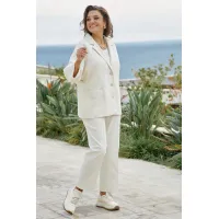 Пиджак Vittoria Queen 27923ж экрю