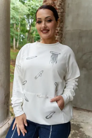 Кофта Adarin А-19 молочный