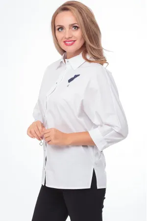 Блузка Anelli 583 белый