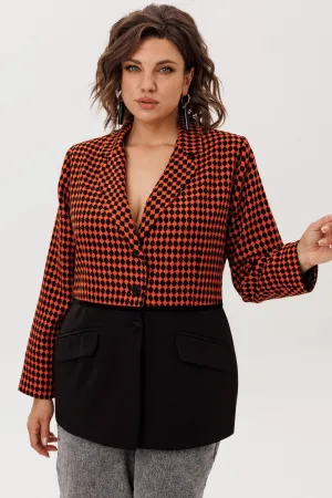 Пиджак Anelli 1756 Тыквенное ретро