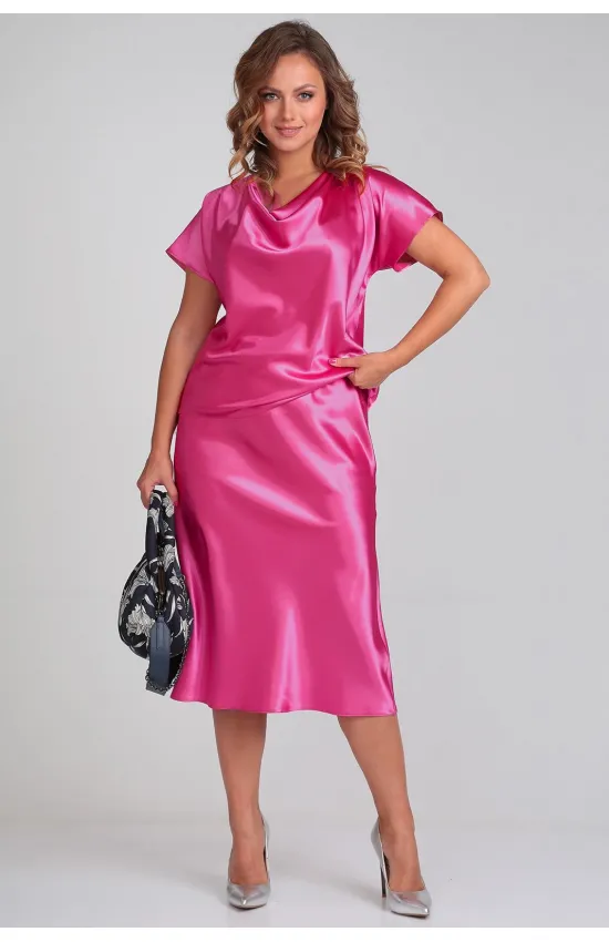 Платье Anastasia 817-3 фуксия