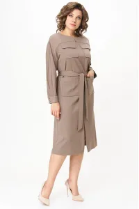 Платье Lady Style Classic 3017 Коричневые тона