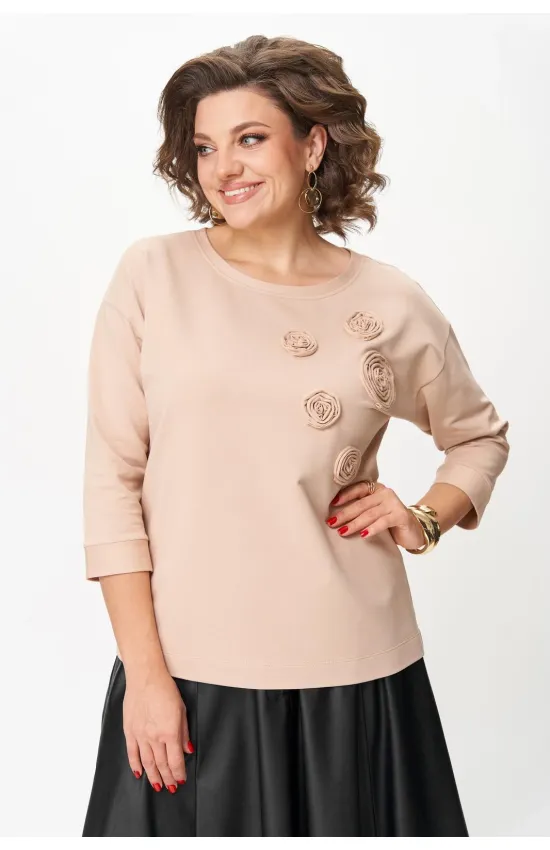 Блузка Rumoda 2268 бежевый