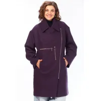 Пальто Celentano 2091 баклажанный
