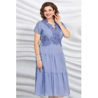 Платье Mira Fashion 5437-2 синий