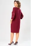 Платье Axxa 55233 бордо