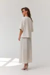 Кофта Kaloris 2208 оттенки бежевого