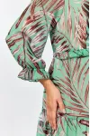 Платье Lady Secret 25301 бирюзово-коричневый