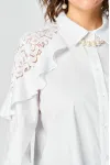 Блузка Eva Grant 7174-1 белый