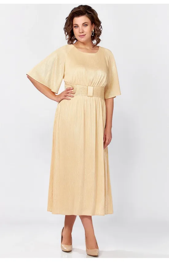 Платье Mira Fashion 5575 кремовый