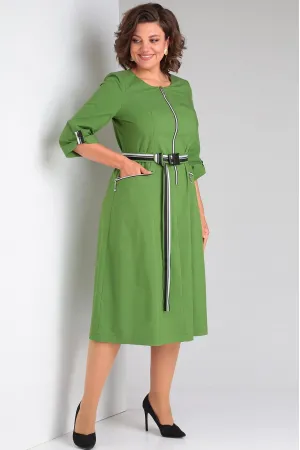 Платье Rishelie 929 зеленый