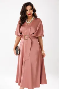 Платье Agatti 5398-5 пудра