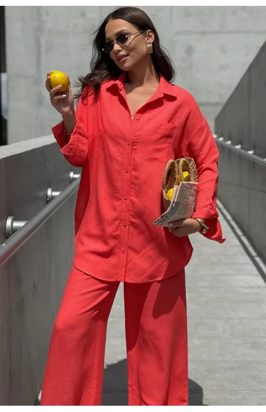 Блузка Dilanavip 2099 лосось