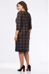 Платье Lady Style Classic 955-8 Синий с хаки Платье Lady Style Classic 955-8 Синий с хаки