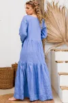 Платье Амулет 9922 голубой 164