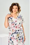 Платье Romanovich 1-2825 красные цветы Платье Romanovich 1-2825 красные цветы