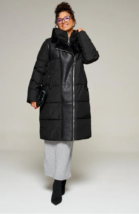 Пальто Beautiful & Free 8011 черный черный