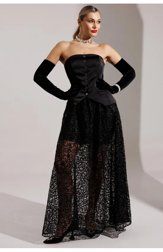 Юбка Мода-Юрс 25-2954 черный