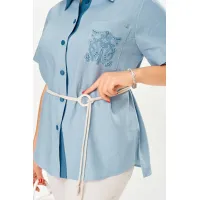Блузка Fita 20462 Загорка небесный