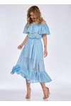 Платье Такка Плюс 24-222 голубой