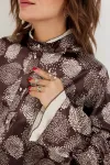 Блузка Begimoda 4140 шоколад Блузка Begimoda 4140 шоколад