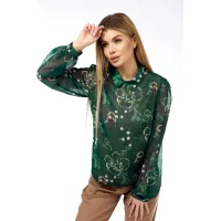 Блузка Talia Fashion 439 зеленый