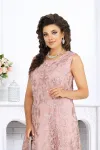 Платье Ninele 7496 Пудра