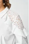 Блузка Eva Grant 7174-1 белый