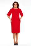 Платье Ольга Стиль С984 красный
