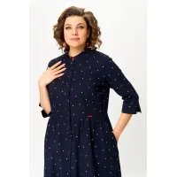 Платье Белэльстиль 811-233 темно-синий