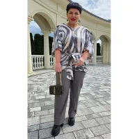 Брюки Vittoria Queen 26753-3 тауп