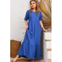 Платье Амулет 9735 василек 164