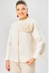 Пиджак Bonna Image 1032-1 молочный