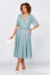 Платье Mira Fashion 5598 бирюза