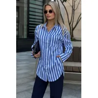 Блузка Dilanavip 2099 голубой