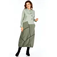 Платье Celentano 5073 приглушенный шалфейный