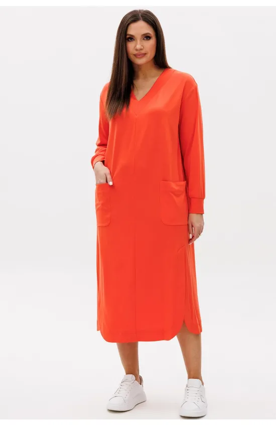 Платье Fantazia Mod 4707 оранжевый