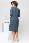 Платье Romanovich 1-2639 синий меланж
