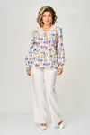 Блузка Svetlana Style 2304 белый принт Блузка Svetlana Style 2304 белый принт