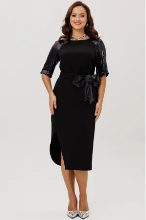 Платье Мублиз 296 черный