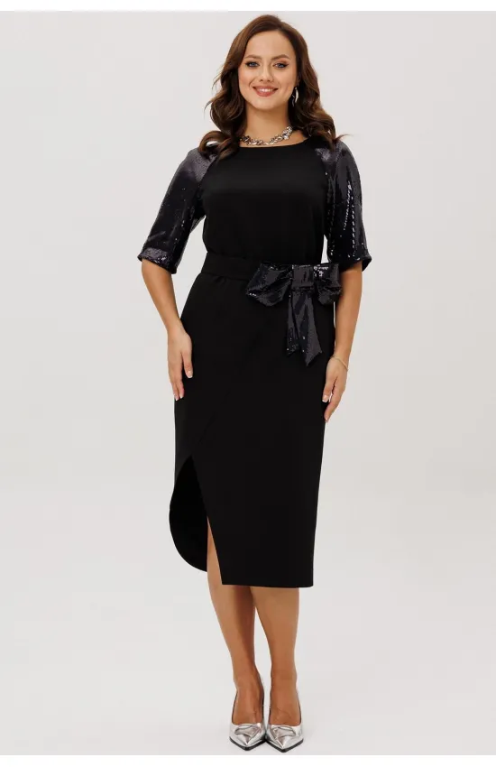 Платье Мублиз 296 черный