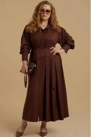 Платье Deesses 1295.1 бордовый