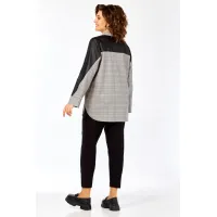 Блузка Matini 4.1545 Клетка+черный