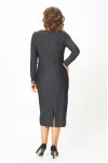 Платье Кокетка И К 1523 серый