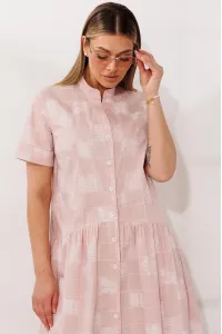 Платье Мода-Юрс 26-2981 розовый