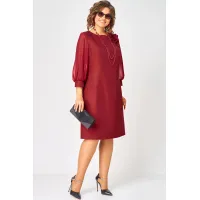 Платье Eva Grant 7310D красный